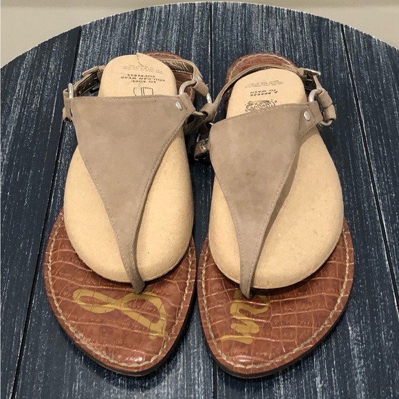 Sam Edelman Suede Sandals - Picture 2 of 6